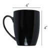 Elanze Designs Pastors Wife Teach Pray Love Black 10 ounce New Bone China Coffee Cup Mug - image 4 of 4