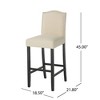 DSVIMOY Counter and Bar Stool Set of 2 KD Style Modern Comfort for Kitchen or Home Bar Use, Beige, 46"*20.5"*12.2" - 3 of 4