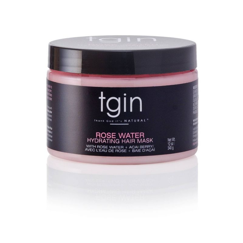 TGIN Rose Water Deep Conditioner - 12oz, 1 of 5