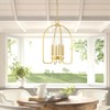 Rennnsan Syllen 14"W 4-Light Lantern Classic Dimmable Chandelier in Gold - 2 of 4