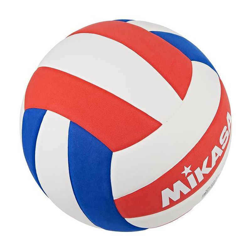 Mikasa VSL215 Competitive Class Volleyball, Size 5, Red/White/Blue, 2 of 3