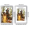 Americanflat 16x24 Poster Frame with Polished Plexiglass - Use as 12x18 Frame with Mat or 16x24 Frame Without Mat - Hudson Collection - Silver - 2 of 4