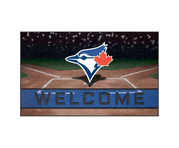 MLB Toronto Blue Jays Crumb Rubber Door Mat 18"x30"