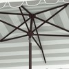 Vienna 6.5 X 10 Ft Rectangle Crank Umbrella - PAT8311 - Safavieh - 3 of 4