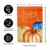 Evergreen Thankful, Grateful, and Blessed Suedes Garden Flag 12 x 18 Inches Indoor Outdoor Decor - 4 of 4
