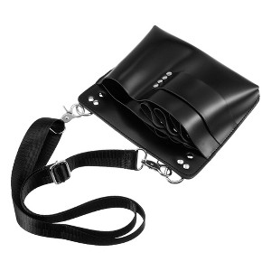 Unique Bargains Barber Hairstylist Tools Waist Belt Storage Bag Hair Appliance Accessories PVC 1 Pc - 1 of 4