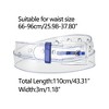 INSPIRE CHIC Womens Grommet Clear Waist Belt Plus Size Waist Belts for Jeans Dresses 1 Pc - 3 of 4