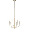 Eirene 3 Light 22" Chandelier - Antique Brass - Safavieh. - 3 of 4