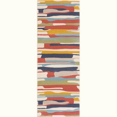 Hauteloom Southfields Colorful Modern Area Carpet