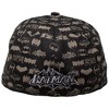 Adult Batman New Era Laser Etched All Over Logos 59Fifty Hat - 4 of 4