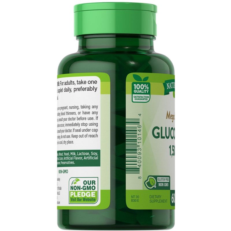 Nature's Truth Glucosamine Sulfate 1500mg | 60 Caplets, 4 of 5