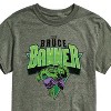 Men's - Marvel - Hulk Bruce Banner Short Sleeve Graphic T-Shirt - 2 of 4