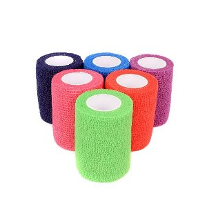 Self-Adherent Bandages, 3" x 5 Yards – Rainbow Colors - 1 of 4