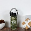 Pavilion Gift Company - Buck Up - 32 oz Stainless Steel Water Bottle with Paracord Survival Handle - Portable Drinkware - 4 of 4