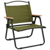 vidaXL Camping Chairs 2 pcs Green 21.3"x16.9"x23.2" Oxford Fabric - 3 of 4