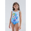 Disney Princess Cinderella Belle Tiana Jasmine Girls One Piece Bathing Suit Toddler to Little Kid - image 4 of 4