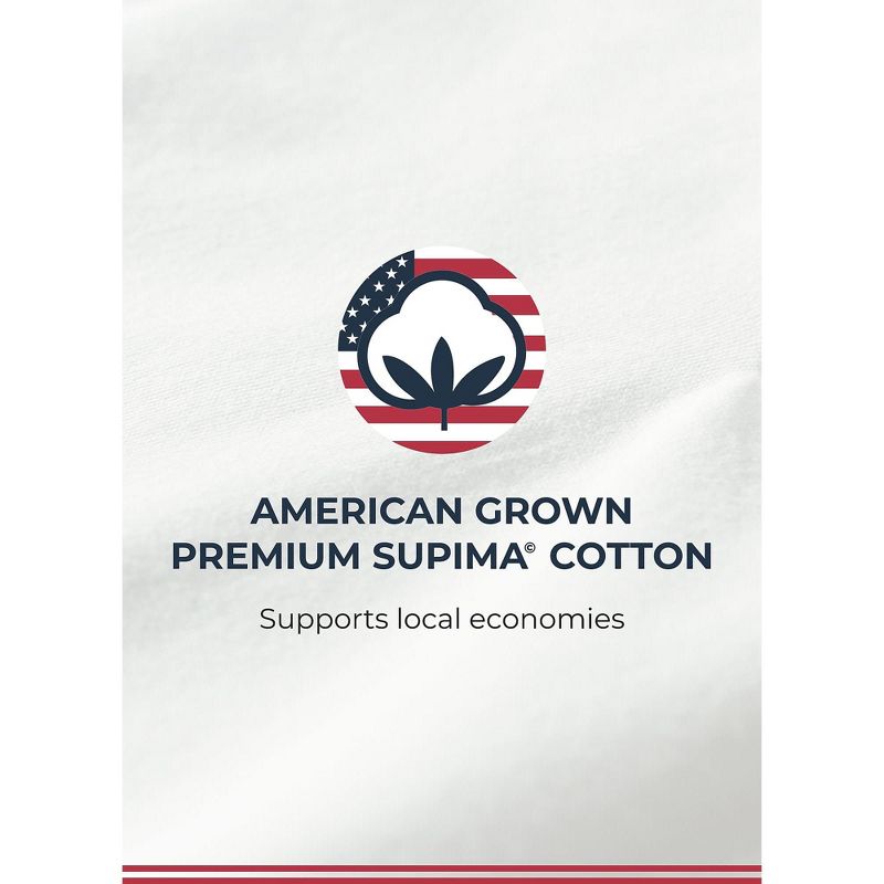 Jockey Men's Made in America 100% Supima Cotton Crew Neck T-Sh, 5 of 6