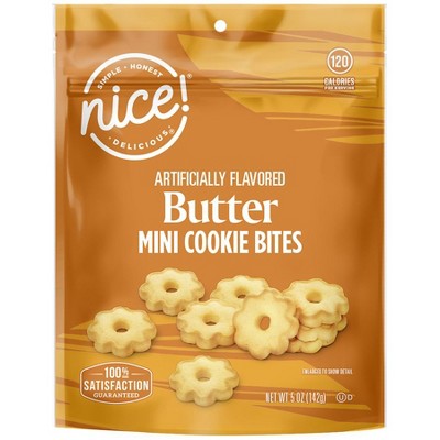 Nice! Mini Cookie Bites Butter, 5.0 oz