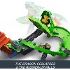 Hot Wheels Monster Trucks Sharks vs. Dinos Dragon Destruction Playset and 2 Toy Trucks - 4 of 4