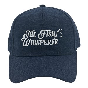 The Fish Whisperer Hat Funny Sarcastic Fishing Novelty Cap - Crazy Dog Hat - 1 of 4
