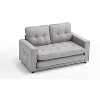 CENGHU 3 Fold Sofa, Convertible Sleeper Sofa Bed, Pull Out Couch Sofa Bed For Living Room Bedroom - 2 of 4