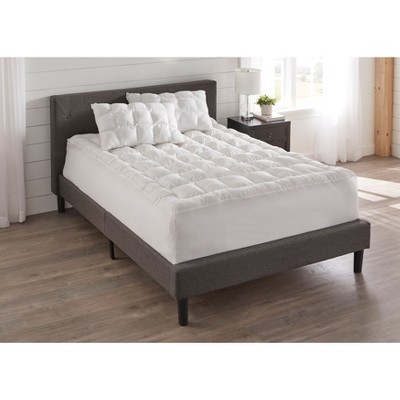 Brylanehome Puff Mattress Pad - Queen, White : Target