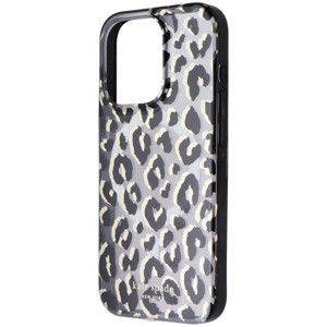 Kate Spade Protective Case for MagSafe for iPhone 15 Pro - City Leopard Black - 1 of 1