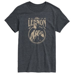 Men's - John Lennon - Vintage Guitar Short Sleeve Graphic T-Shirt - 1 of 4