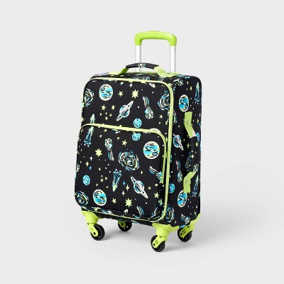 Kids' Softside Carry On Spinner Suitcase Space - Cat & Jack™️