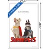 Trends International DC Comics Movie DC League of Super-Pets - Krypto and Ace Framed Wall Poster Prints - 3 of 4