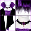 Halloween Witch Costume for Girls - Deluxe Fairytale Witch Set - Fancy Party Dress-Up - 3 of 4