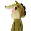 HalloweenCostumes.com One Size   Kids Disney Princess and the Frog Louis Halloween Costume Hat Accessory, Green - 3 of 4