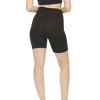 Infinite Basics Women's High Waist Tummy Control Yoga Bike Shorts - Great For Working Out Or For Everyday Use - 3 of 4