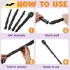 Joyfy Halloween Vintage LED Witch Staff Cane, Light Up Magic Walking Cane Prop Stick Accessory for Halloween Dress Up Party Favors - 3 of 4