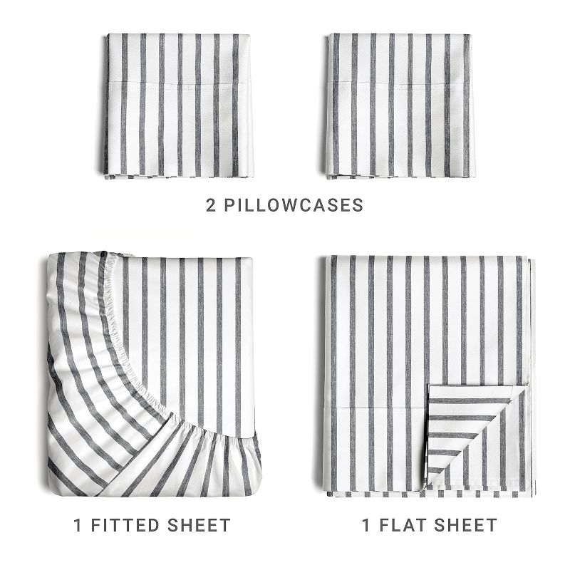 4 Piece Microfiber Sheet Set - CGK Linens, 3 of 8
