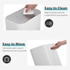 3.2 /5.3/8Gallon Trash Can for Kitchen, Stainless Steel Garbage Can with Soft-Close Lid, Foot Pedal and Removable Inner Bucket - 4 of 4