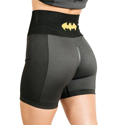 Dc Comics Batgirl Biker Shorts For Women Seamless Scrunch Biker Short  X-large : Target