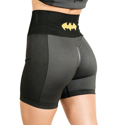 Dc Comics Batgirl Biker Shorts For Women Seamless Scrunch Biker