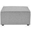 Modway Saybrook Outdoor Patio Upholstered Sectional Sofa Ottoman - 3 of 4