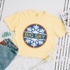 Simply Sage Market Women's Big Sky Ski Resort Short Sleeve Relaxed Fit Cropped Tee - 3 of 4