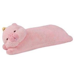 TITQWOP Long Capybara Plush Pillow,Cute Capybara Stuffed Animals Plushie Sleeping Hugging Body Pillow,Kawaii Capybara Soft Doll Toy - 1 of 4