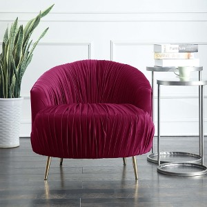 Penelope Accent Chair Cranberry - Picket House Furnishings, Red