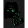 The Children's Place Kids Matching Family Glow In The Dark Christmas Long Sleeve Tis The Season Snug Fit Cotton Pajamas - 2 of 4