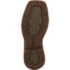 Lil' Rebel by Durango Kids Gator Emboss Red Western Boot, DBT0233, Red - 2 of 4