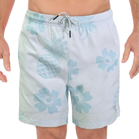 Мужские брюки UZZI Amphibious Gear Men's Pineapples Swim Trunks | Jade Large