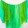 PartyWoo Crepe Paper Streamers Lime Green 4 Rolls 328 ft 1.8 Inch x 82 Ft Roll - 2 of 4