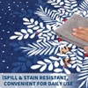 Christmas Area Rug Floral Pattern Floor Cover Washable Indoor Carpet Rug Decorative Non Slip Accent Rug for Bedroom - 4 of 4