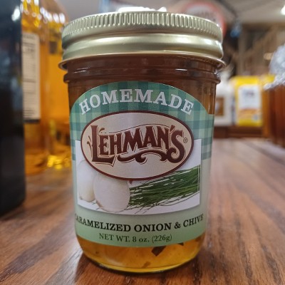 Lehman's Homemade All Natural Jams, Jellies and Fruit Butters No Preservatives, 8 Oz