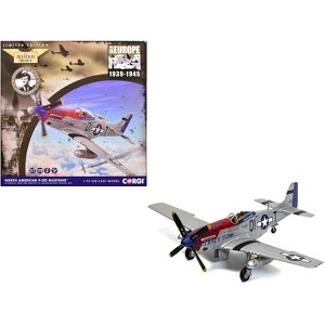 North American P-51D Mustang Aircraft "Martlesham Heath" United States Army Air Forces 1/72 Diecast Model by Corg - 1 of 4