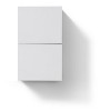 KubeBath Bliss 14Inch Wide by 24Inch High Linen Side Cabinet With One Door in Gloss White Finish - 2 of 3